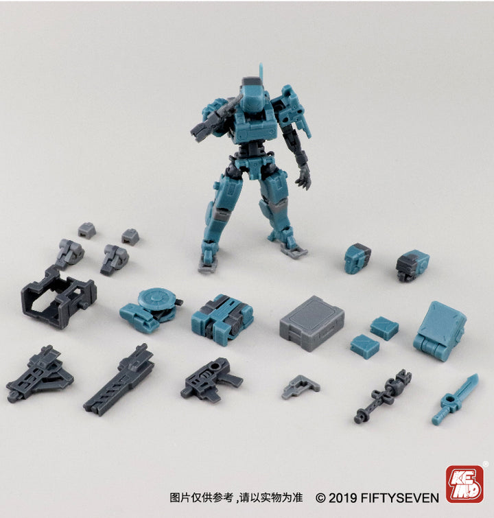 NUMBER 57 アーマードパペット バトルタイプ 5 戦闘伍型 1/24スケール