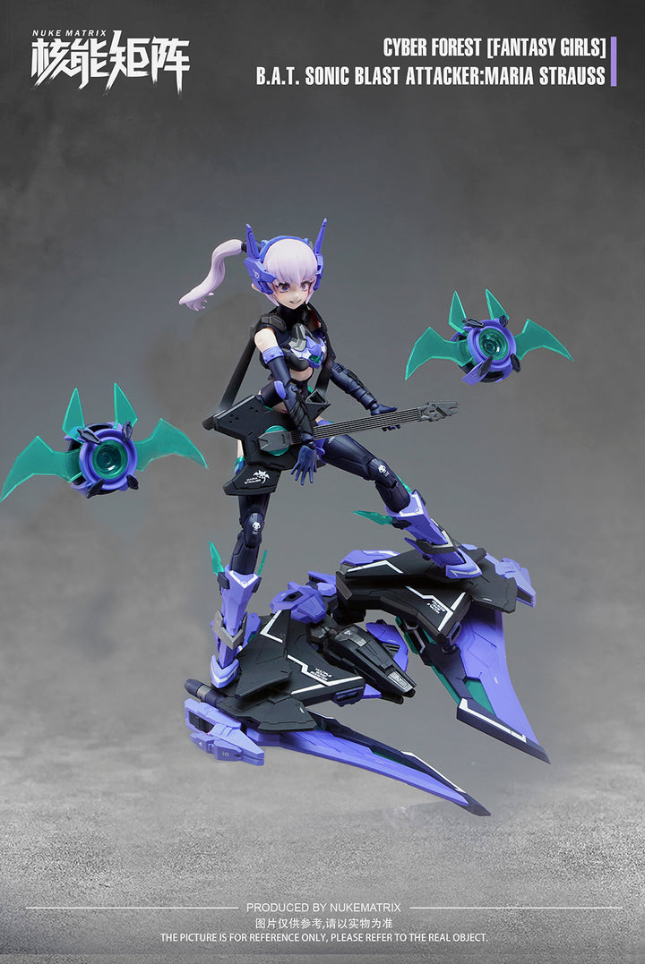 CYBER FOREST[FANTASY GIRLS] B.A.T. SONIC BLAST ATTACKER：MARIA STRAUSS 1/12スケール