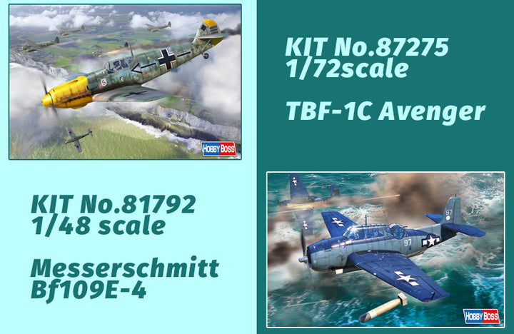1/48 エアクラフト メッサーシュミット Bf109E-4