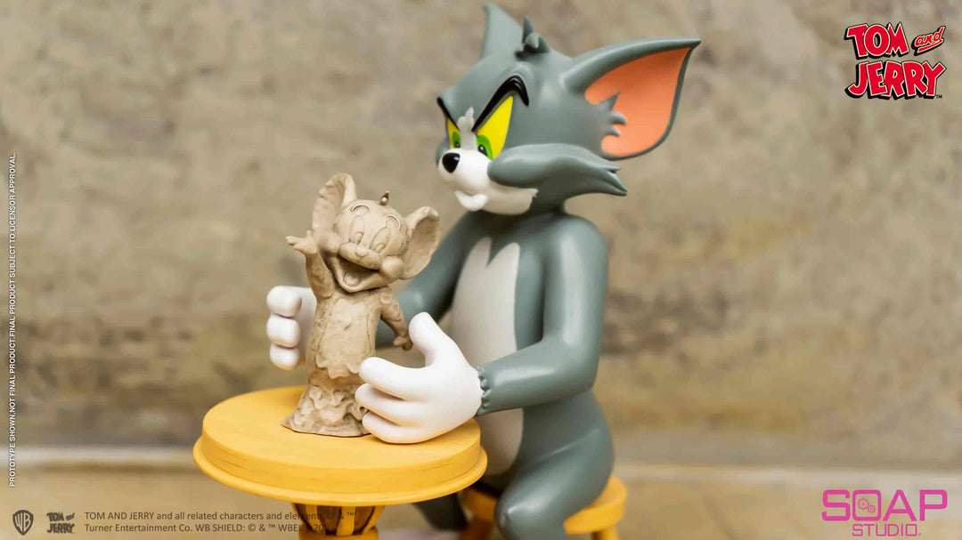 トムとジェリー 陶芸家 スタチュー