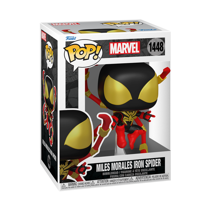 Pop! SPコミックス マイルス アイアン・スパイダー with CHASE