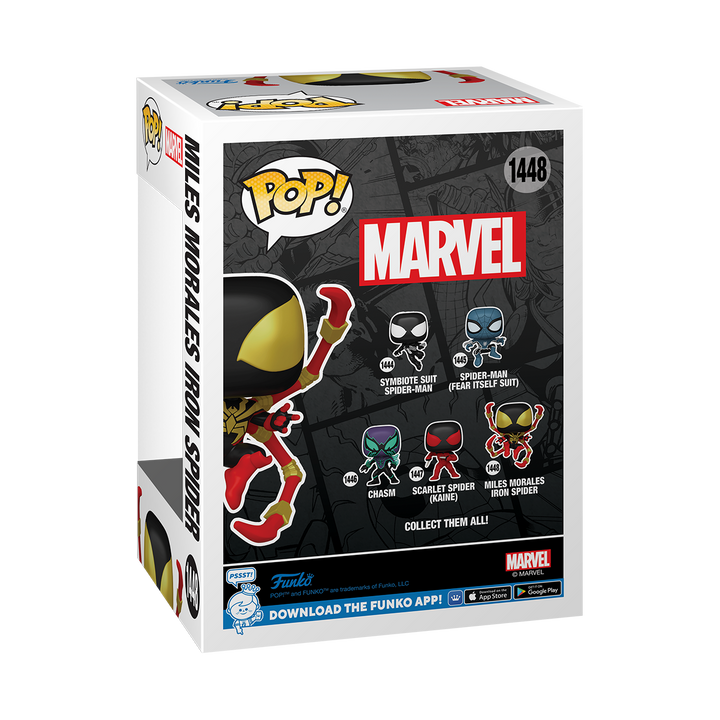 Pop! SPコミックス マイルス アイアン・スパイダー with CHASE