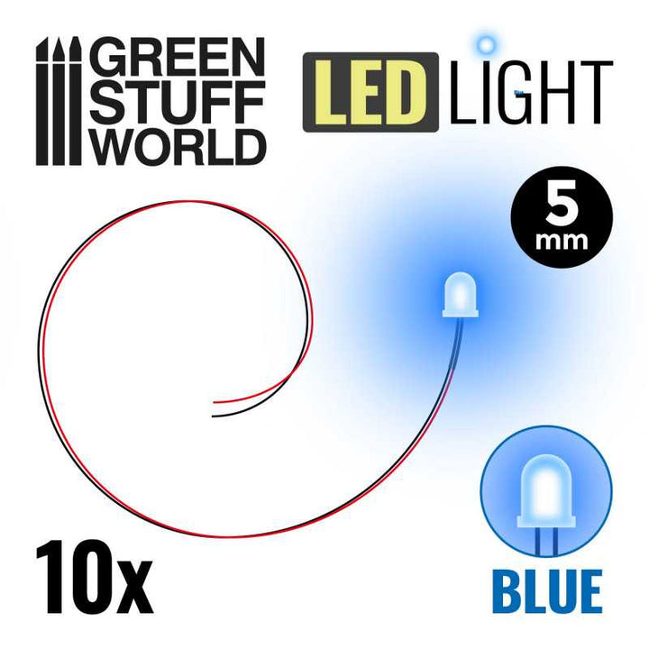 5mm LEDライト ブルー
