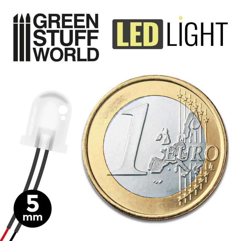 5mm LEDライト 紫外線色