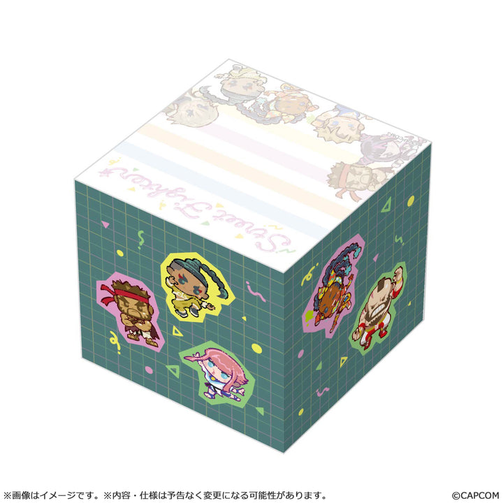 ストリートファイター6 ブロックメモ デフォルメスタイル