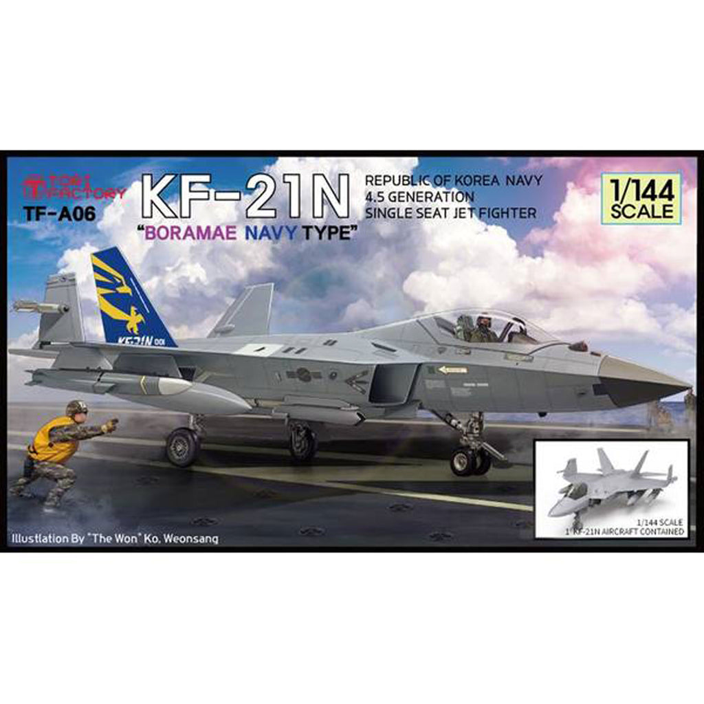 1/144 現用 韓国海軍 KF-21Nボラメ 艦上戦闘機 – SOOTANG HOBBY