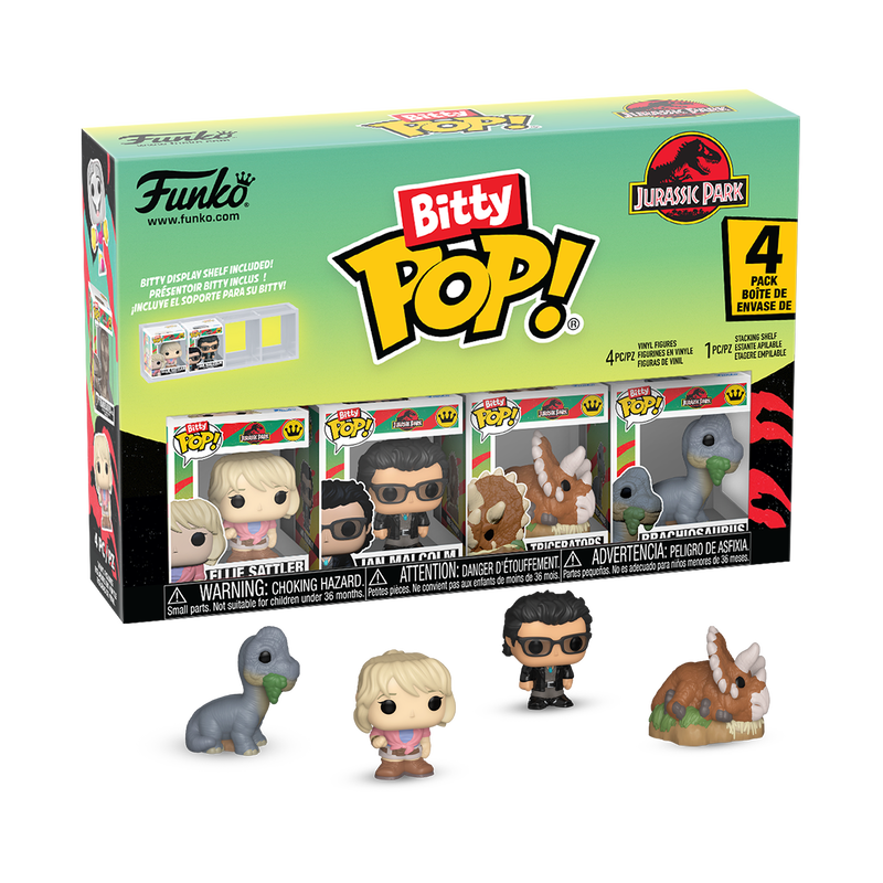 Bitty Pop! 4pk ジュラシック・パーク トリケラトプス