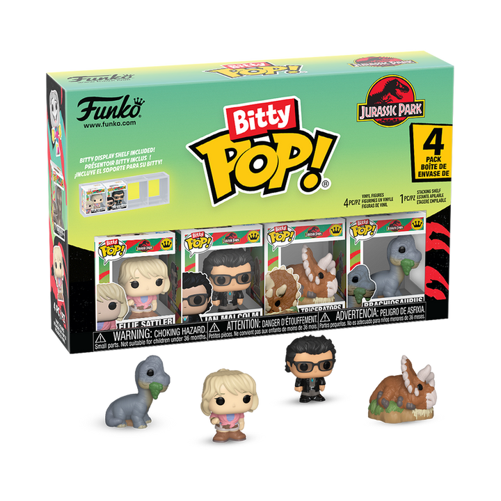 Bitty Pop! 4pk ジュラシック・パーク トリケラトプス