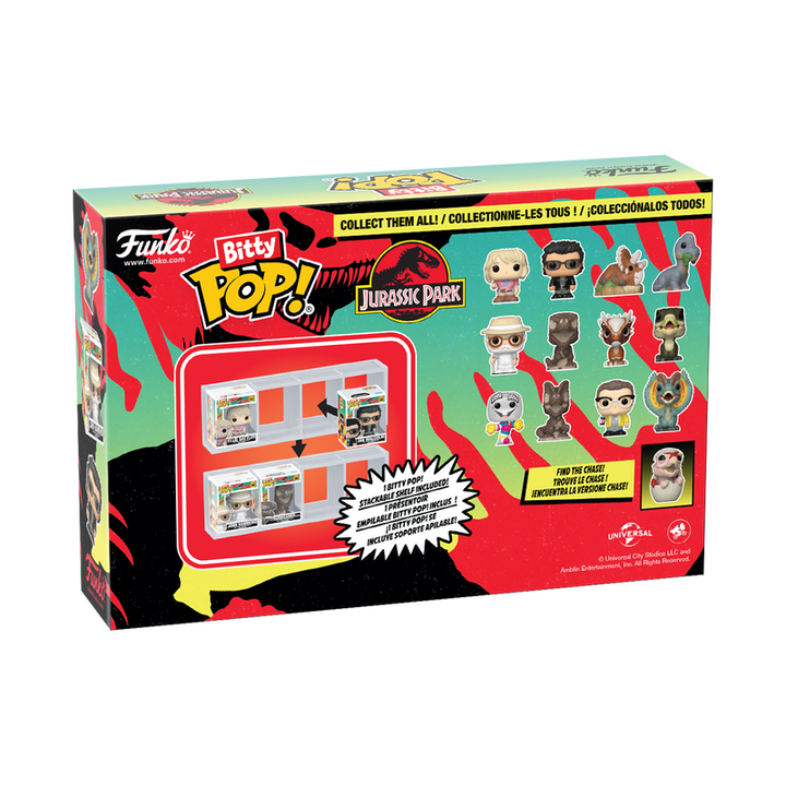 Bitty Pop! 4pk ジュラシック・パーク トリケラトプス