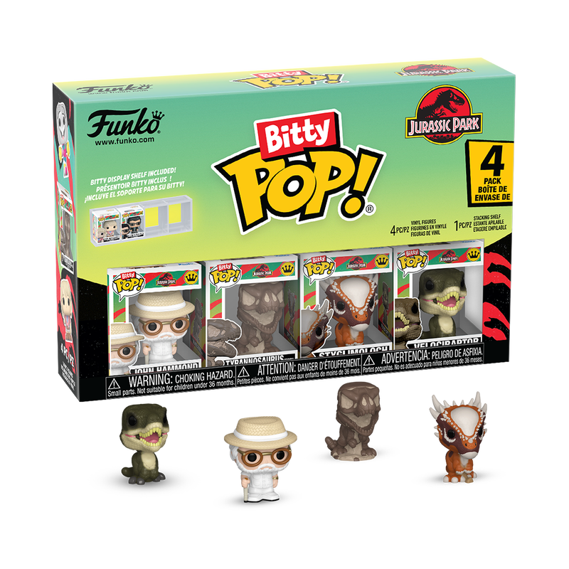Bitty Pop! 4pk ジュラシック・パーク ラプター