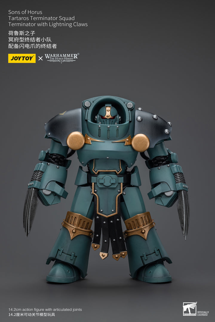 サン・オヴ・ホルス タルタロス・ターミネイター・スカッド ターミネーター（ライトニングクロウ装備） 1/18スケール