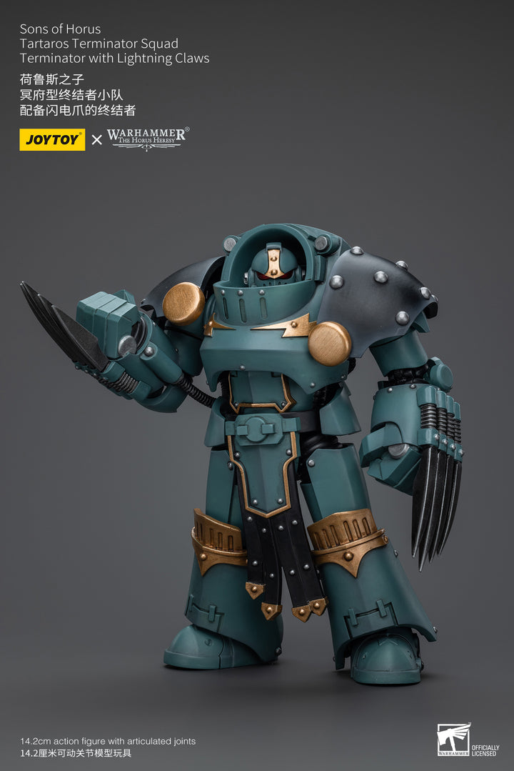 サン・オヴ・ホルス タルタロス・ターミネイター・スカッド ターミネーター（ライトニングクロウ装備） 1/18スケール