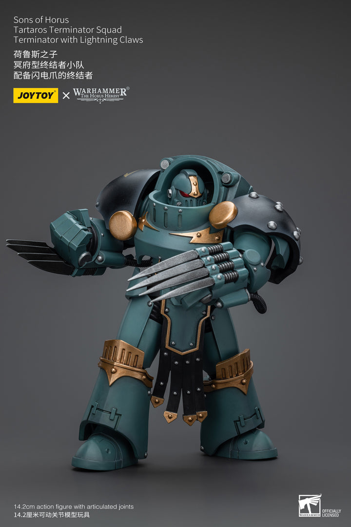 サン・オヴ・ホルス タルタロス・ターミネイター・スカッド ターミネーター（ライトニングクロウ装備） 1/18スケール