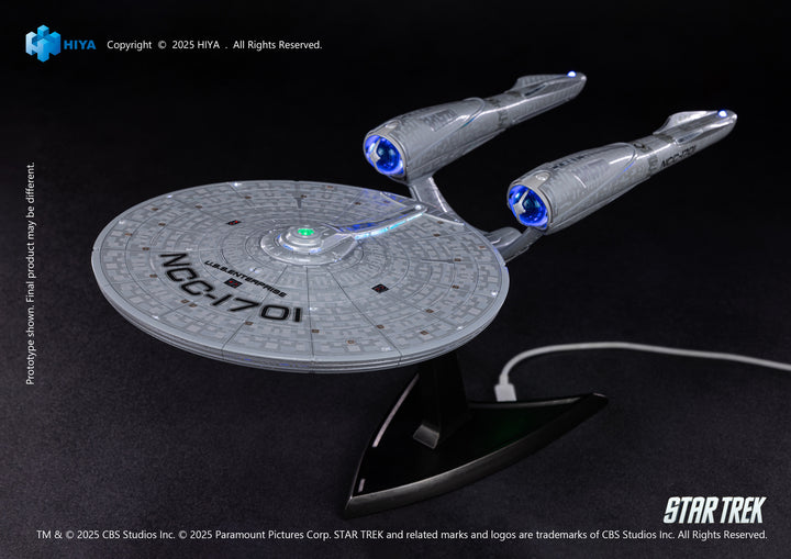 REPLICAartシリーズ 15インチ スター・トレック 2009 USSエンタープライズ NCC-1701 ライトアップスターシップ