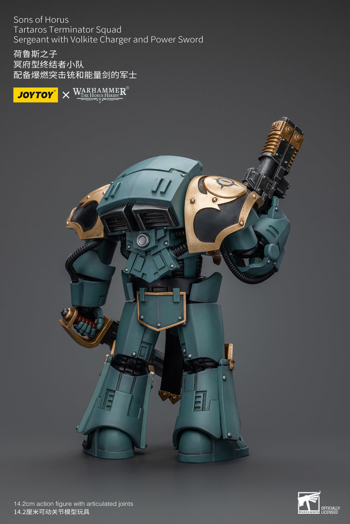 サン・オヴ・ホルス タルタロス・ターミネイター・スカッド サージェント（ヴォルカイト・チャージャー、パワーソード装備） 1/18スケール
