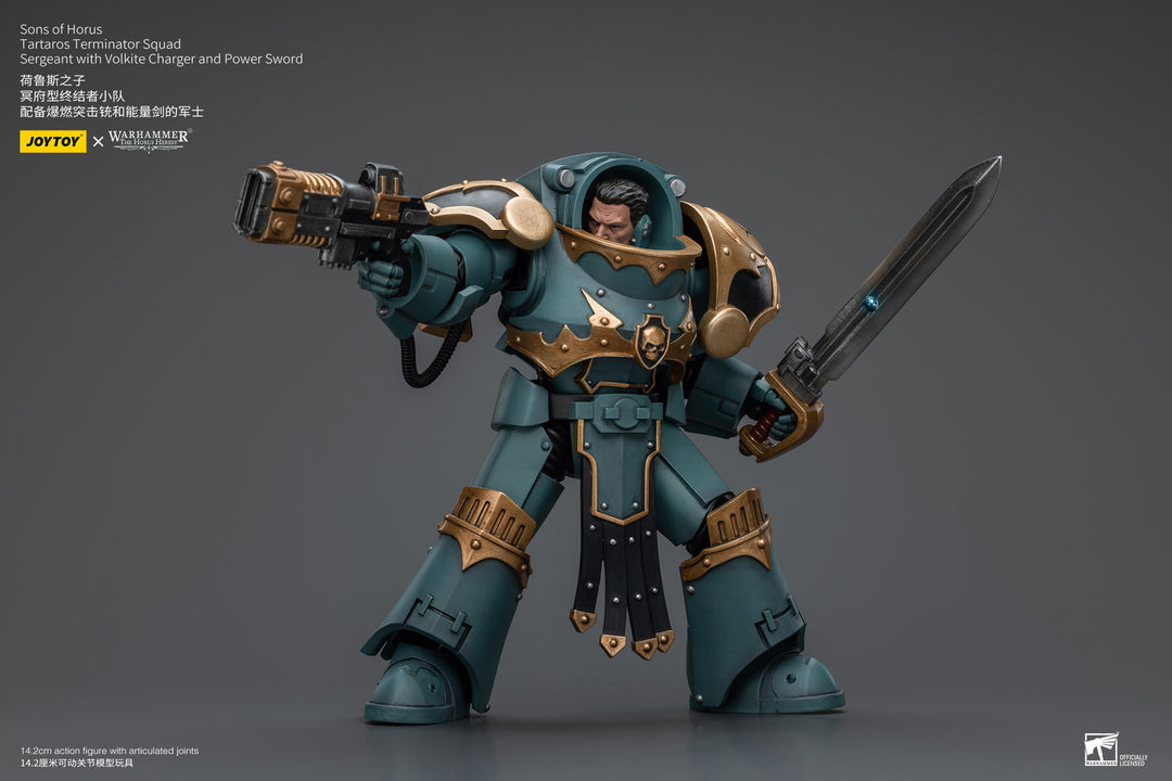 サン・オヴ・ホルス タルタロス・ターミネイター・スカッド サージェント（ヴォルカイト・チャージャー、パワーソード装備） 1/18スケール