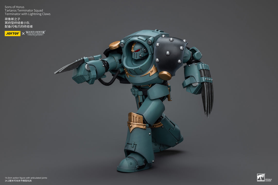 サン・オヴ・ホルス タルタロス・ターミネイター・スカッド ターミネーター（ライトニングクロウ装備） 1/18スケール