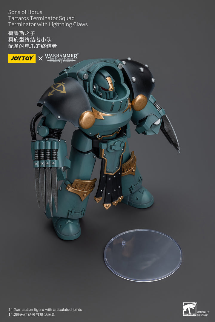サン・オヴ・ホルス タルタロス・ターミネイター・スカッド ターミネーター（ライトニングクロウ装備） 1/18スケール