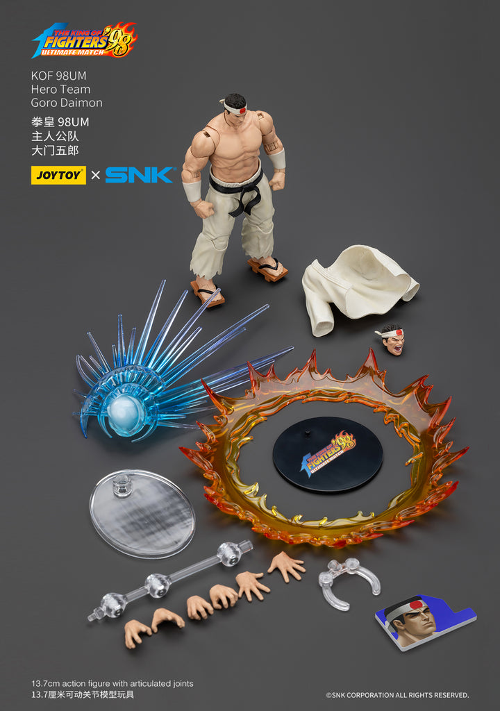 ザ・キング・オブ・ファイターズ TKF '98 アルティメットマッチ   主人公チーム 大門五郎 1/18スケール