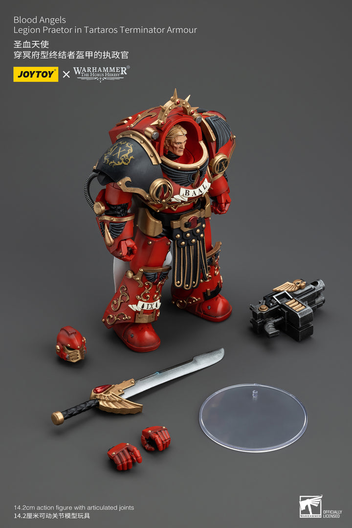 ブラッドエンジェル レギオン プラエトール（タルタロス・ターミネーターアーマー装備） 1/18スケール