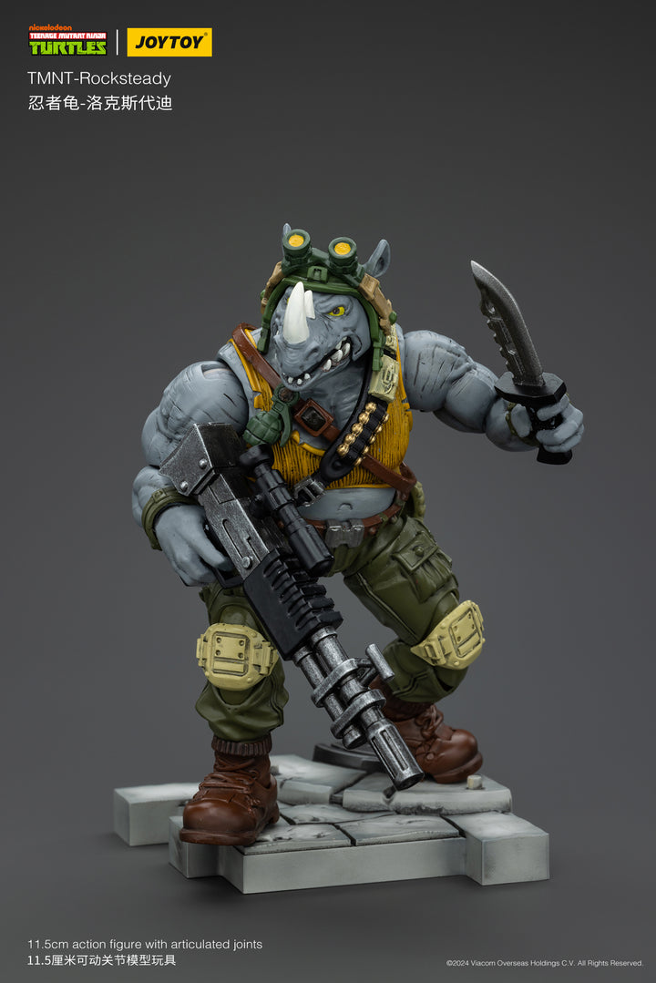 TMNT ロックステディ 1/18スケール