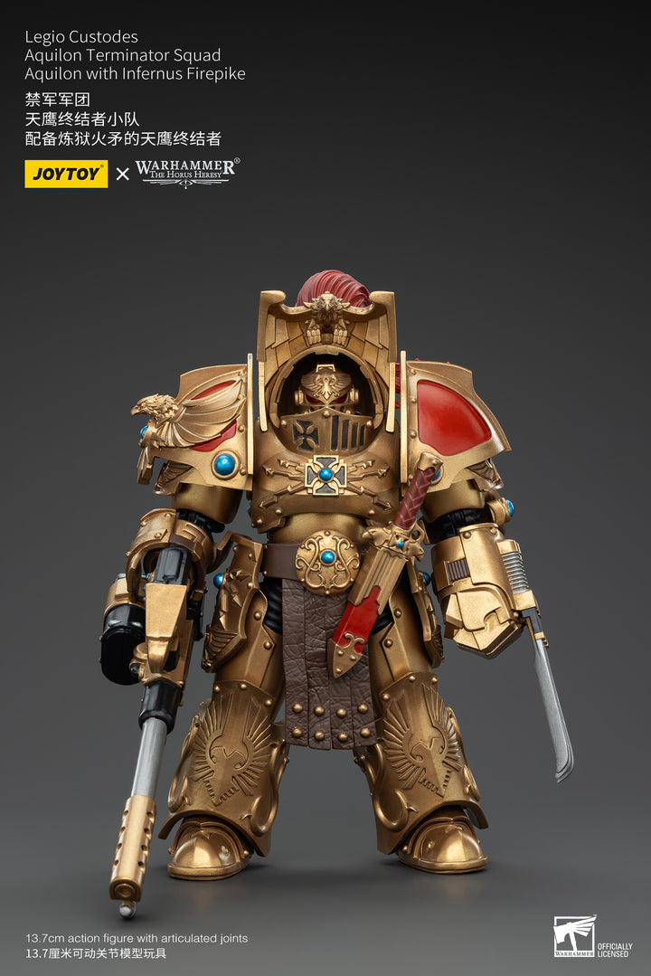 レギオカストーデス アキロン・ターミネータースカッド アキロン（インファーナス・ファイアパイク装備） 1/18スケール