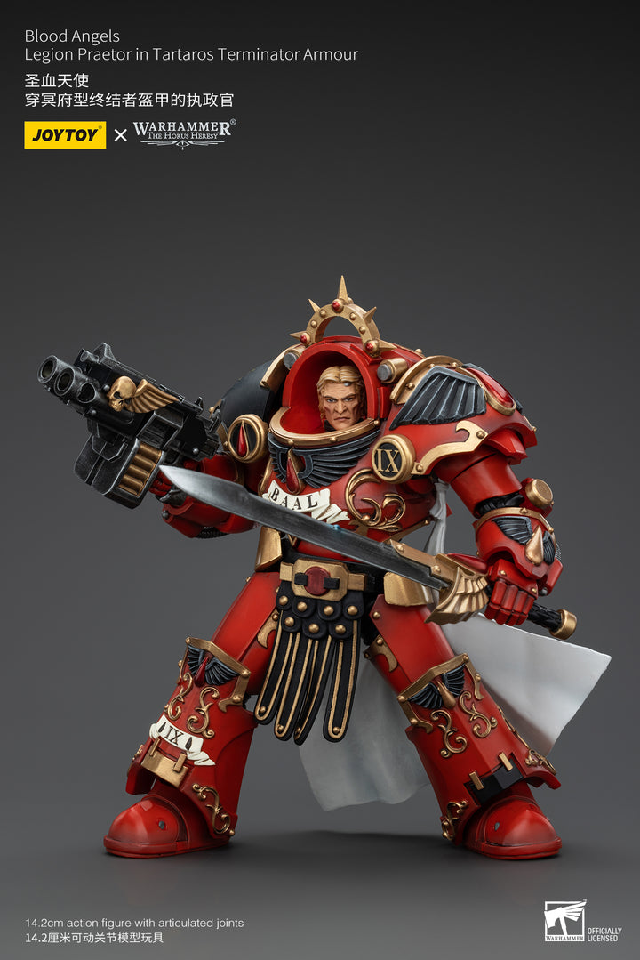 ブラッドエンジェル レギオン プラエトール（タルタロス・ターミネーターアーマー装備） 1/18スケール