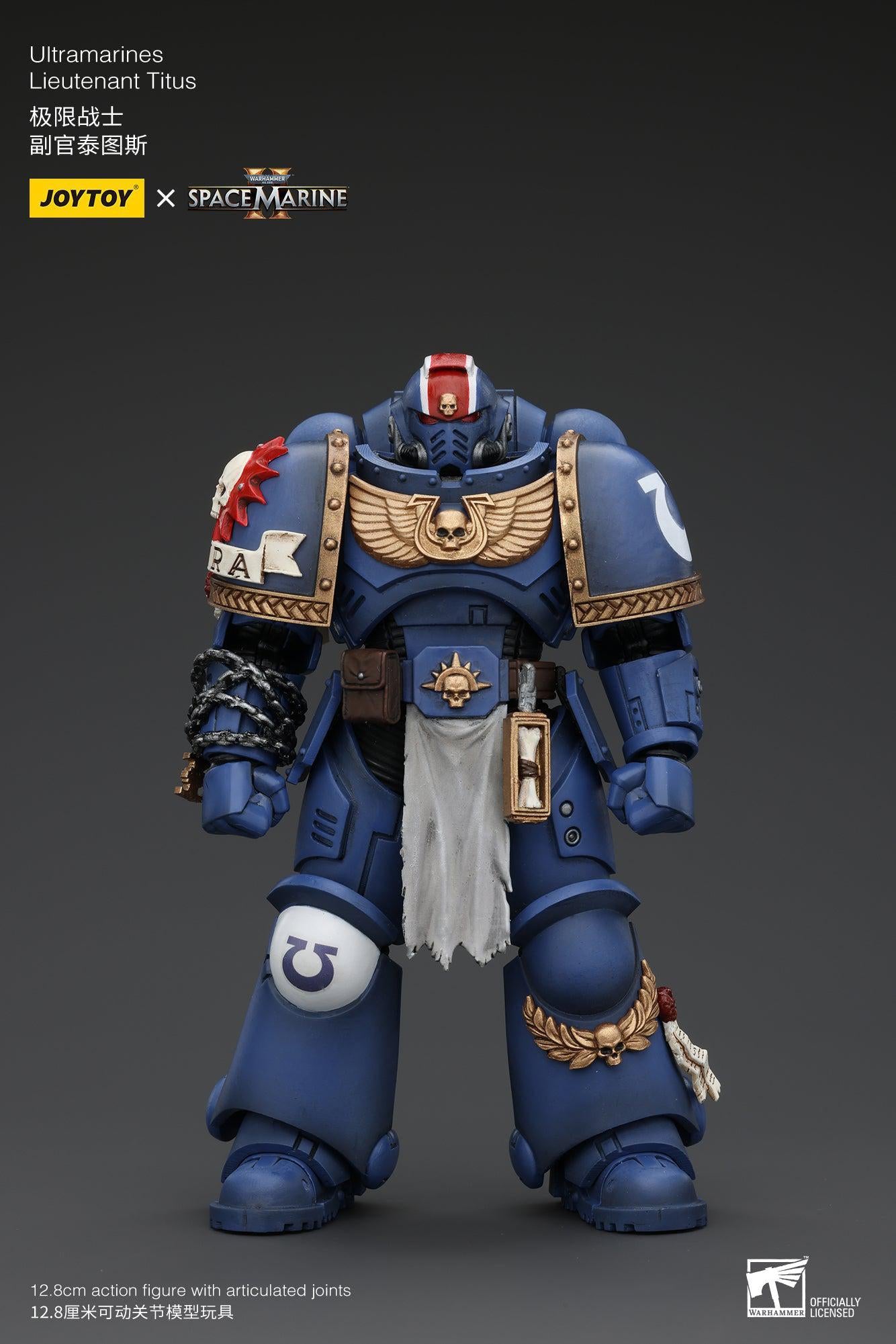 Warhammer 40000 ウルトラマリーン ウルトラマリーン レフテナント タイタス 1/18スケール