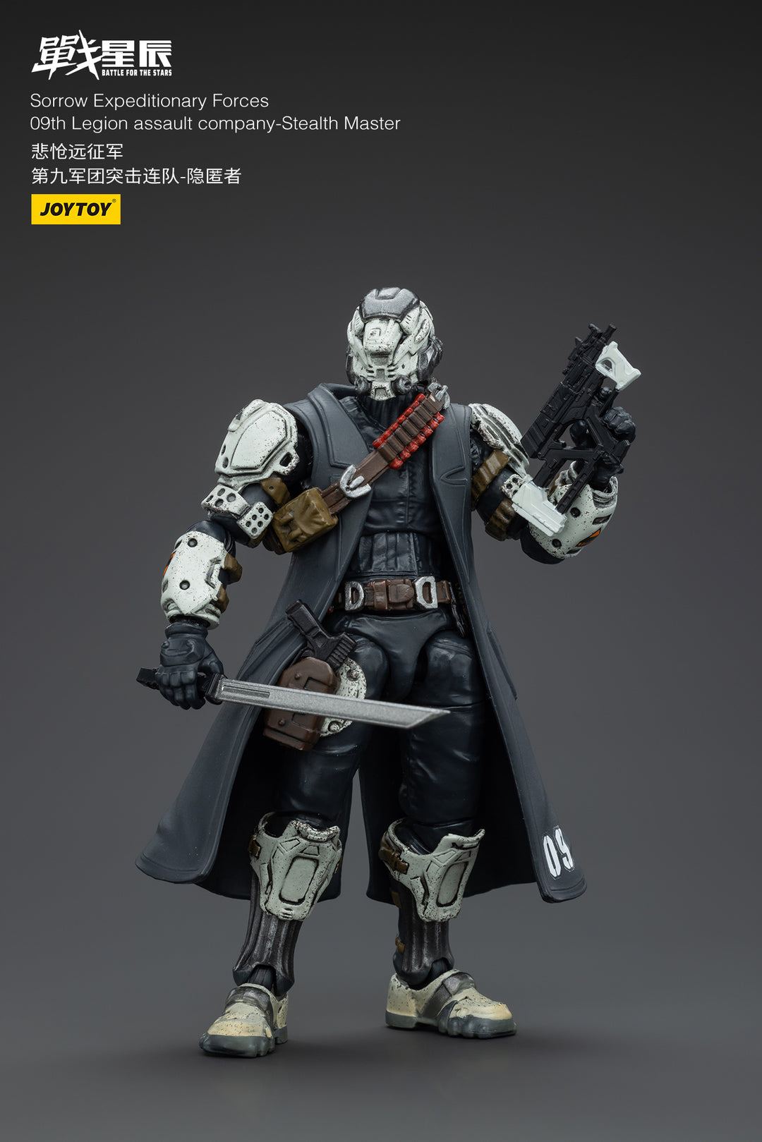 悲愴遠征軍 09thレギオン ステルスマスター 1/18スケール