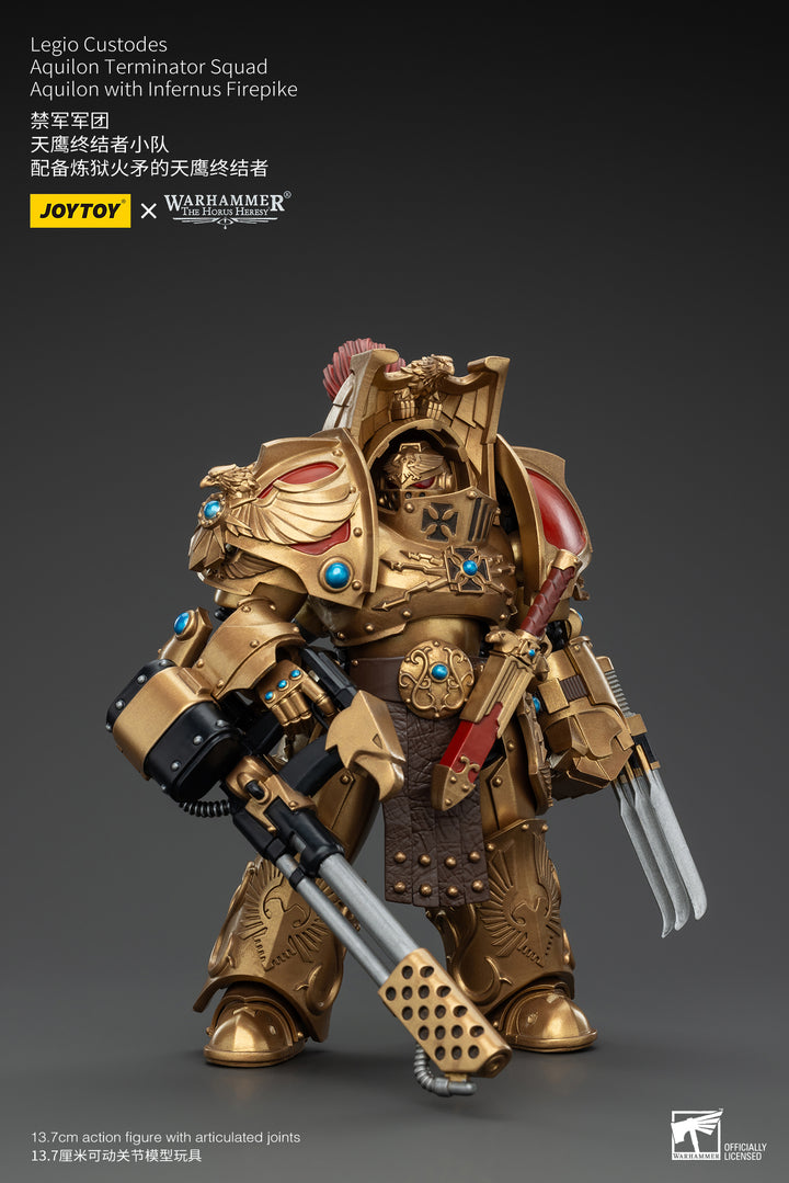 レギオカストーデス アキロン・ターミネータースカッド アキロン（インファーナス・ファイアパイク装備） 1/18スケール