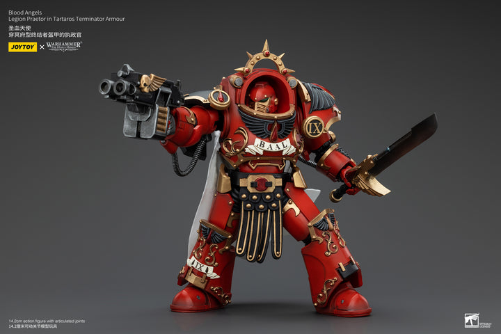 ブラッドエンジェル レギオン プラエトール（タルタロス・ターミネーターアーマー装備） 1/18スケール