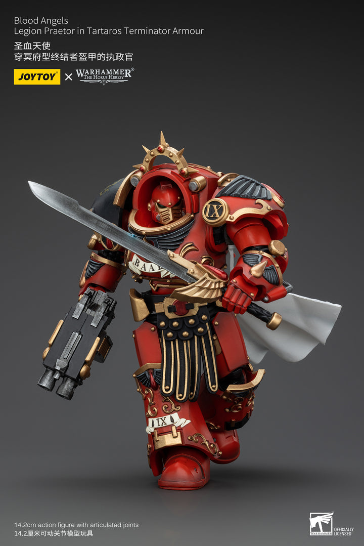 ブラッドエンジェル レギオン プラエトール（タルタロス・ターミネーターアーマー装備） 1/18スケール
