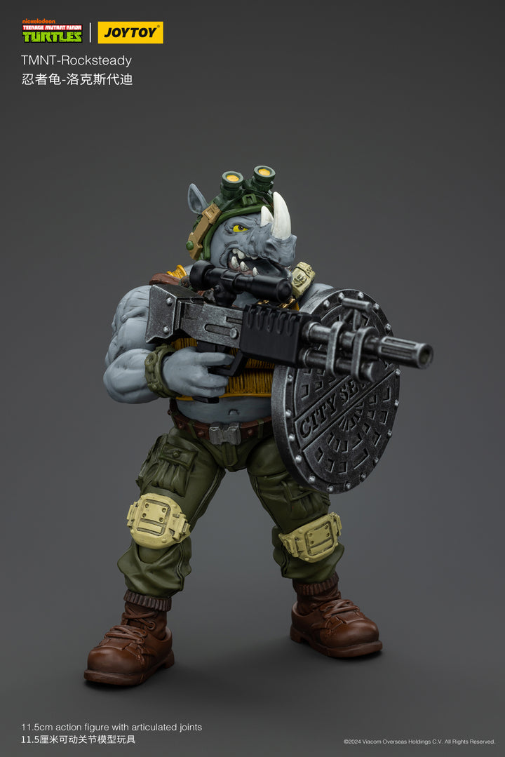 TMNT ロックステディ 1/18スケール