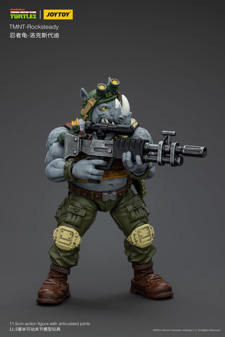 TMNT ロックステディ 1/18スケール