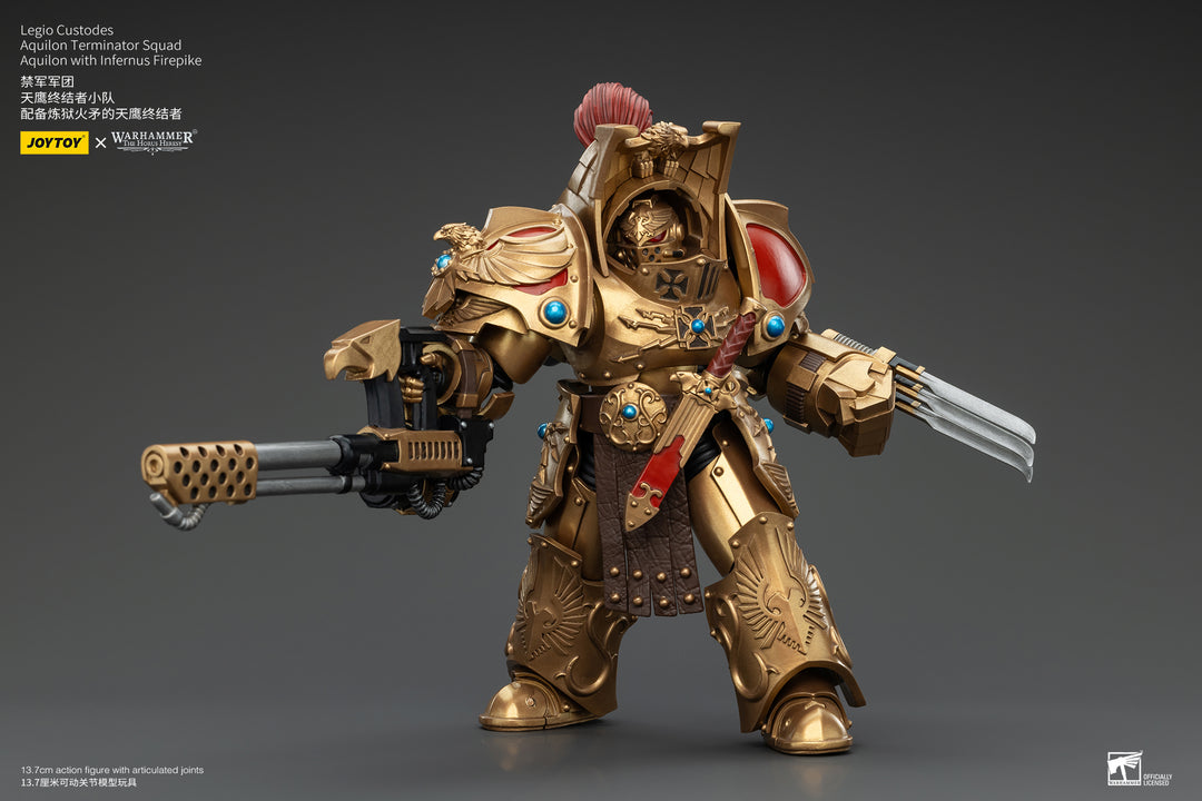 レギオカストーデス アキロン・ターミネータースカッド アキロン（インファーナス・ファイアパイク装備） 1/18スケール
