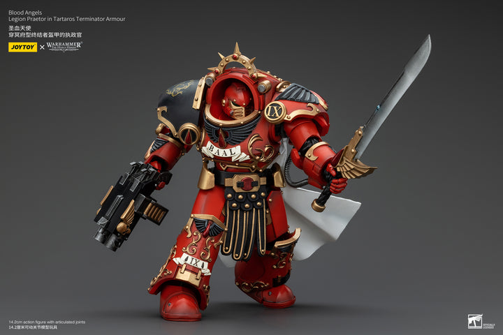 ブラッドエンジェル レギオン プラエトール（タルタロス・ターミネーターアーマー装備） 1/18スケール