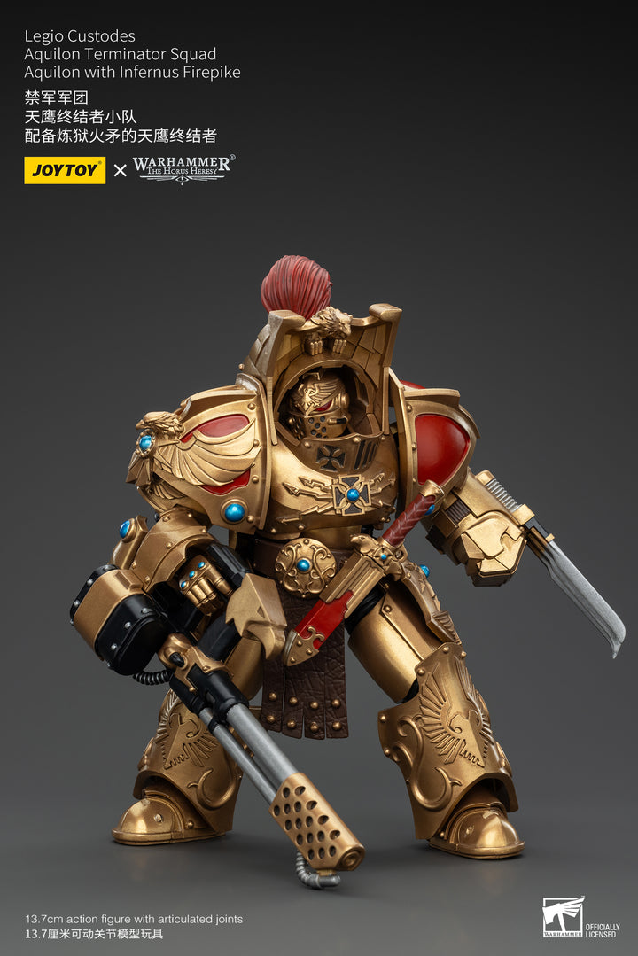 レギオカストーデス アキロン・ターミネータースカッド アキロン（インファーナス・ファイアパイク装備） 1/18スケール