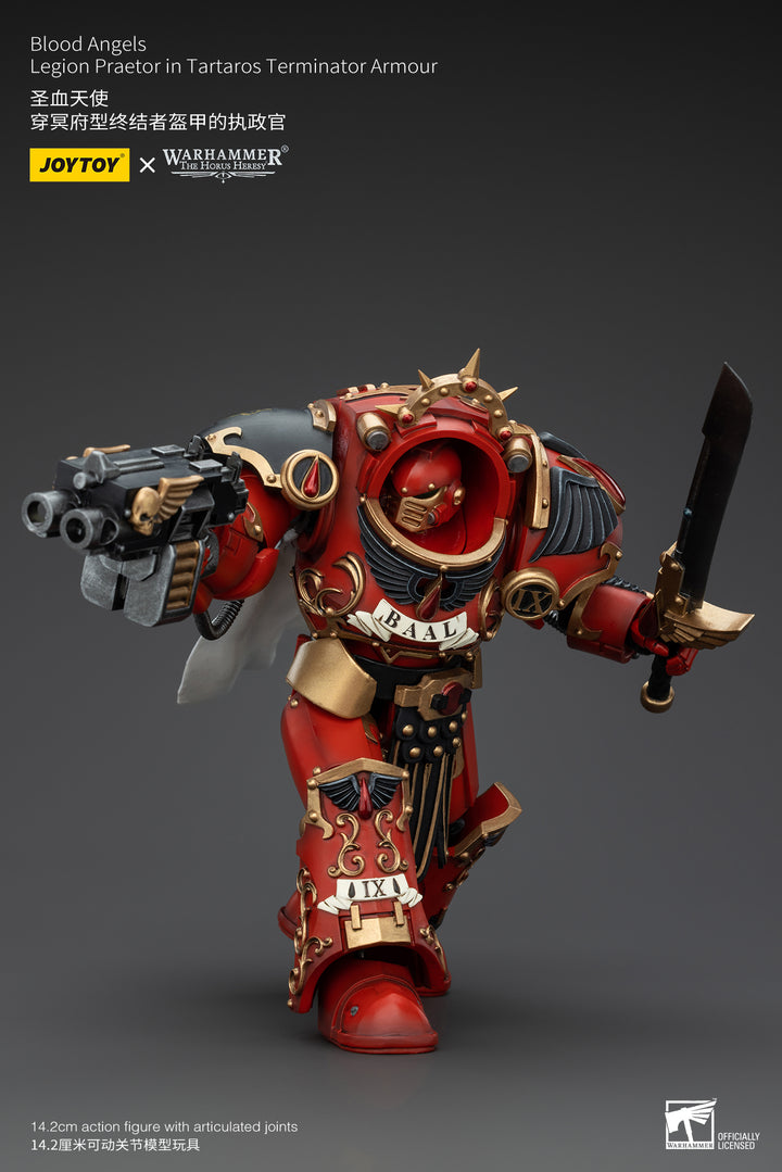 ブラッドエンジェル レギオン プラエトール（タルタロス・ターミネーターアーマー装備） 1/18スケール