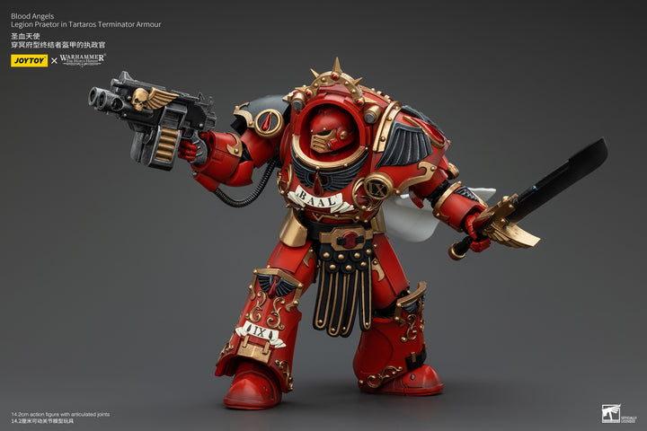 ブラッドエンジェル レギオン プラエトール（タルタロス・ターミネーターアーマー装備） 1/18スケール