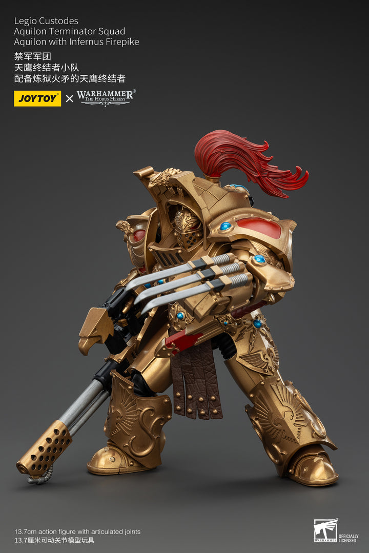 レギオカストーデス アキロン・ターミネータースカッド アキロン（インファーナス・ファイアパイク装備） 1/18スケール