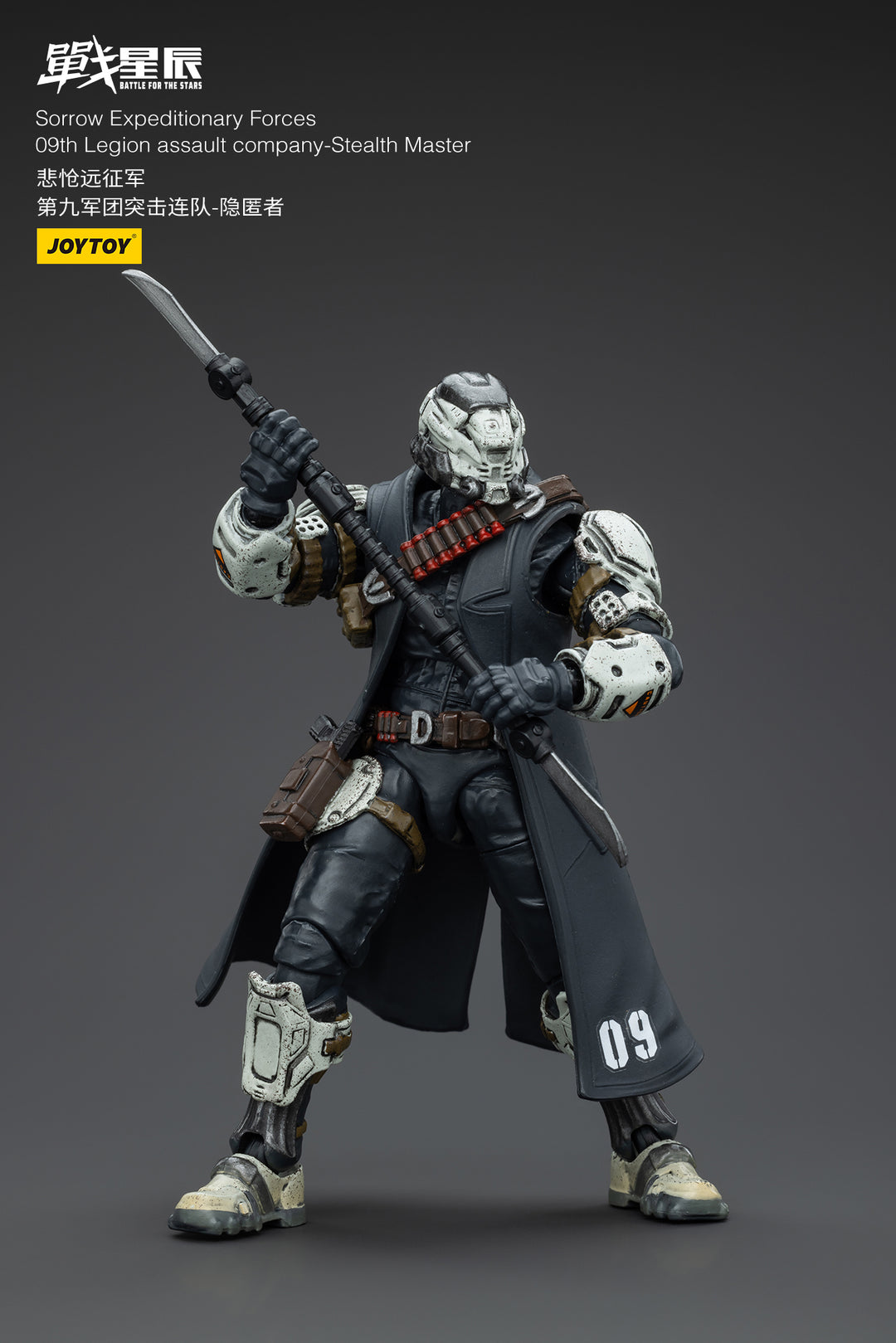 悲愴遠征軍 09thレギオン ステルスマスター 1/18スケール