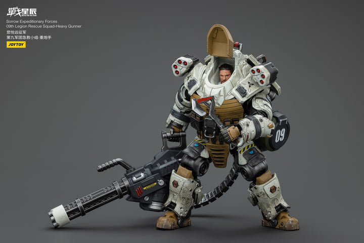 悲愴遠征軍 09thレギオン レスキュー・スカッド　ヘビーガンナー 1/18スケール