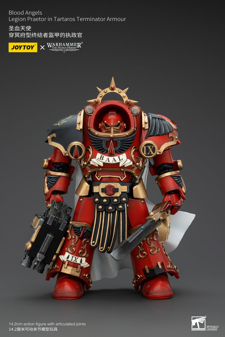ブラッドエンジェル レギオン プラエトール（タルタロス・ターミネーターアーマー装備） 1/18スケール