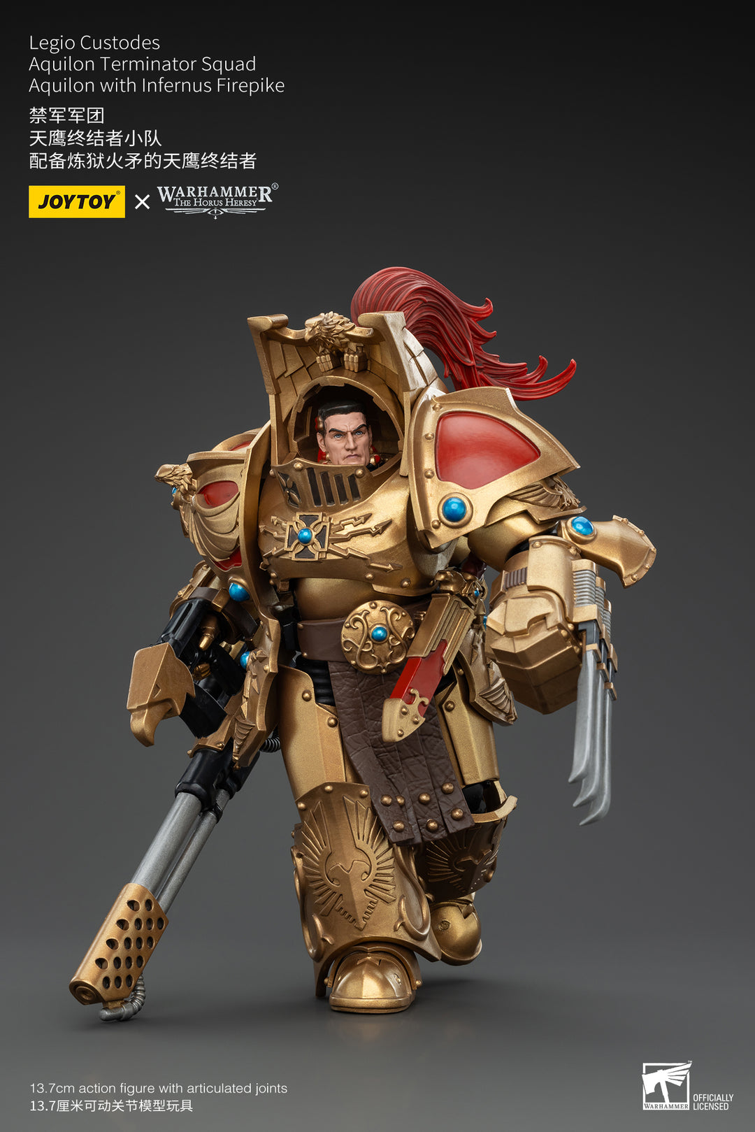 レギオカストーデス アキロン・ターミネータースカッド アキロン（インファーナス・ファイアパイク装備） 1/18スケール