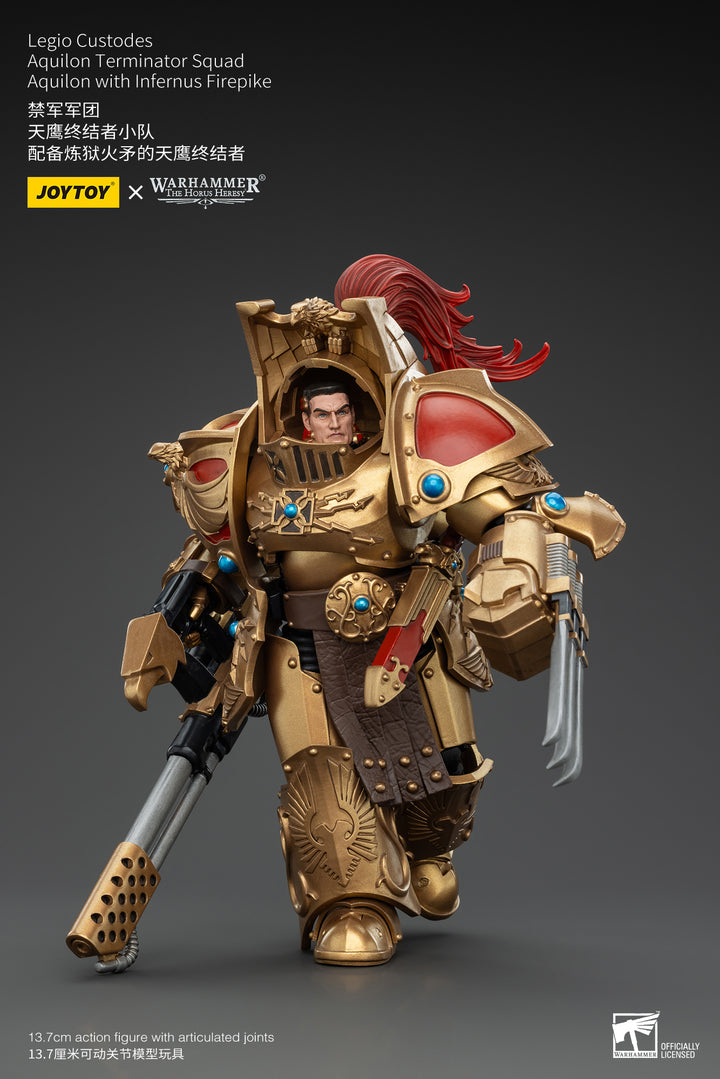 レギオカストーデス アキロン・ターミネータースカッド アキロン（インファーナス・ファイアパイク装備） 1/18スケール