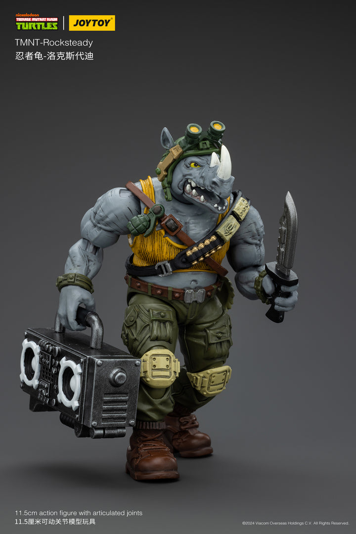 TMNT ロックステディ 1/18スケール