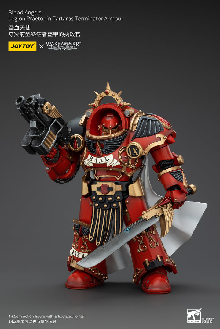 ブラッドエンジェル レギオン プラエトール（タルタロス・ターミネーターアーマー装備） 1/18スケール
