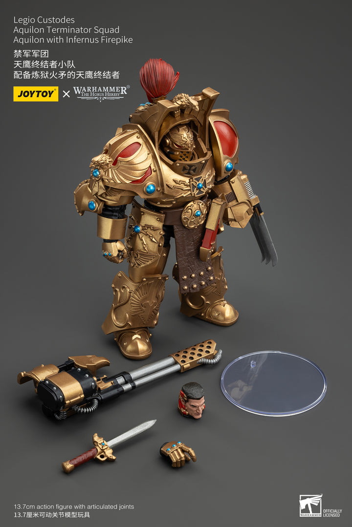 レギオカストーデス アキロン・ターミネータースカッド アキロン（インファーナス・ファイアパイク装備） 1/18スケール