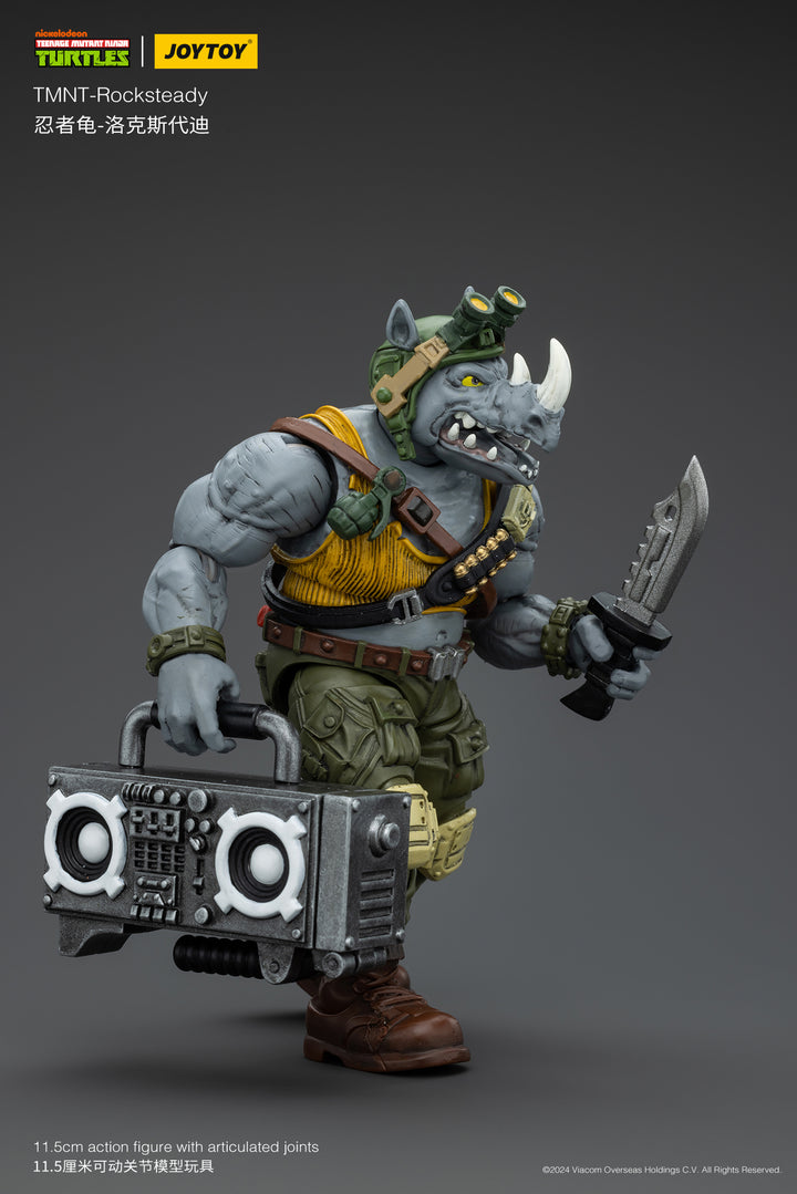 TMNT ロックステディ 1/18スケール