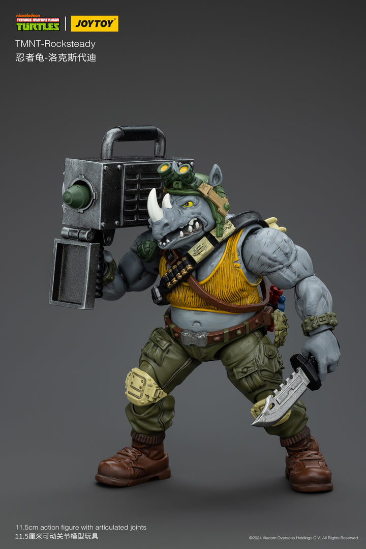 TMNT ロックステディ 1/18スケール